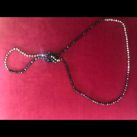 Three-tone Beaded Necklace - Picture 2 of 4
